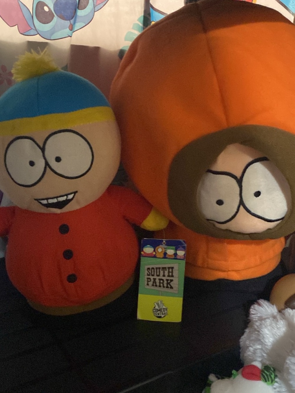 Cartman + Kenny plush